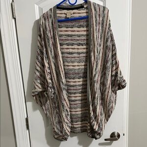 Lucky Brand Multicolor Striped Cardigan